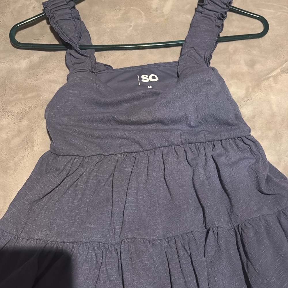 SO Kids Casual Navy Dress